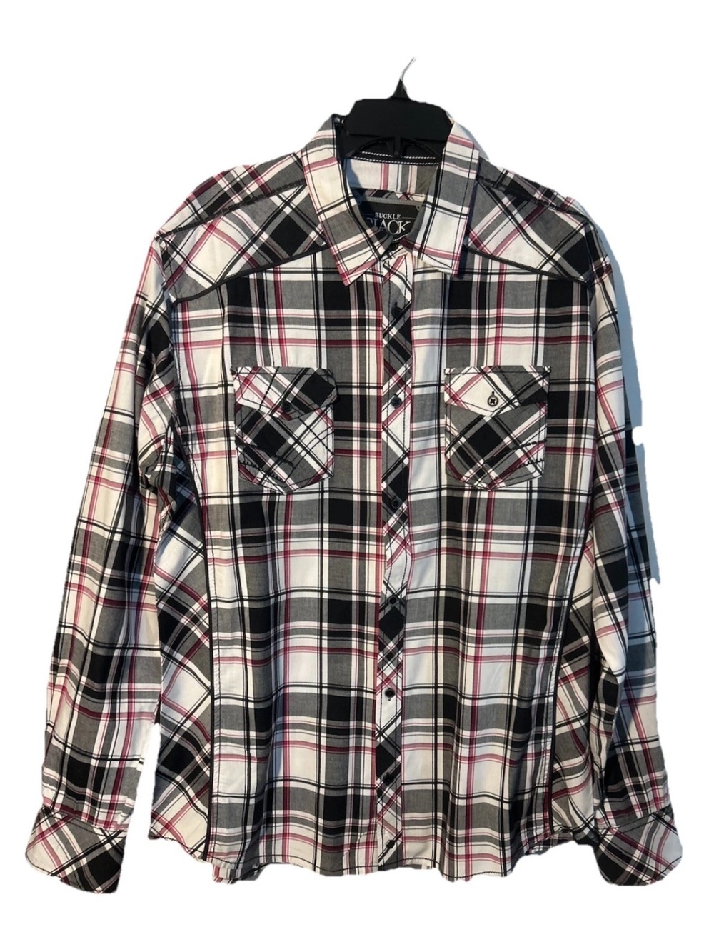 Buckle Black Label Athletic fit Button-Up Shirt XL